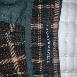 Brandy Melville plaid trousers